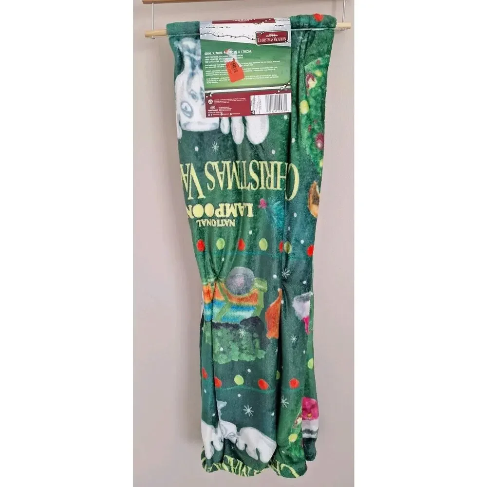 National Lampoons Christmas Vaction Silk Touch Plush Throw Blanket 50 X 70